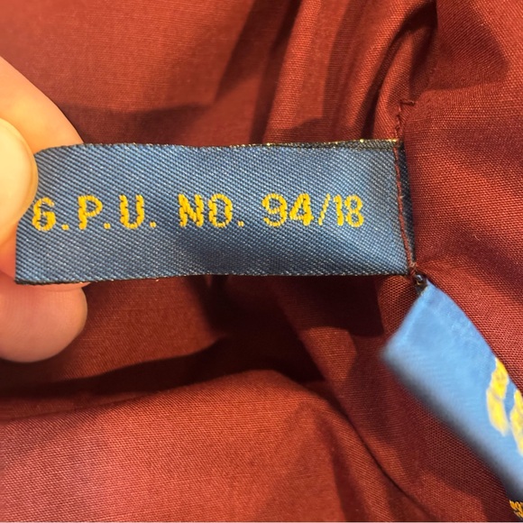 VINTAGE ST. JOHNS BAY Men’s Rugged Wear Burgundy Down Collared‎ Vest 90s Y2K XL - Picture 6 of 15